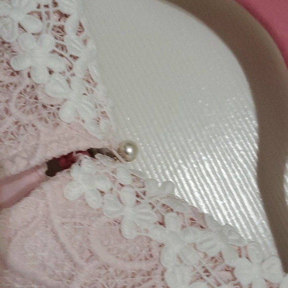 Karl Lagerfeld Lacy, Embroidered Sheath Dress - Picture 3 of 6